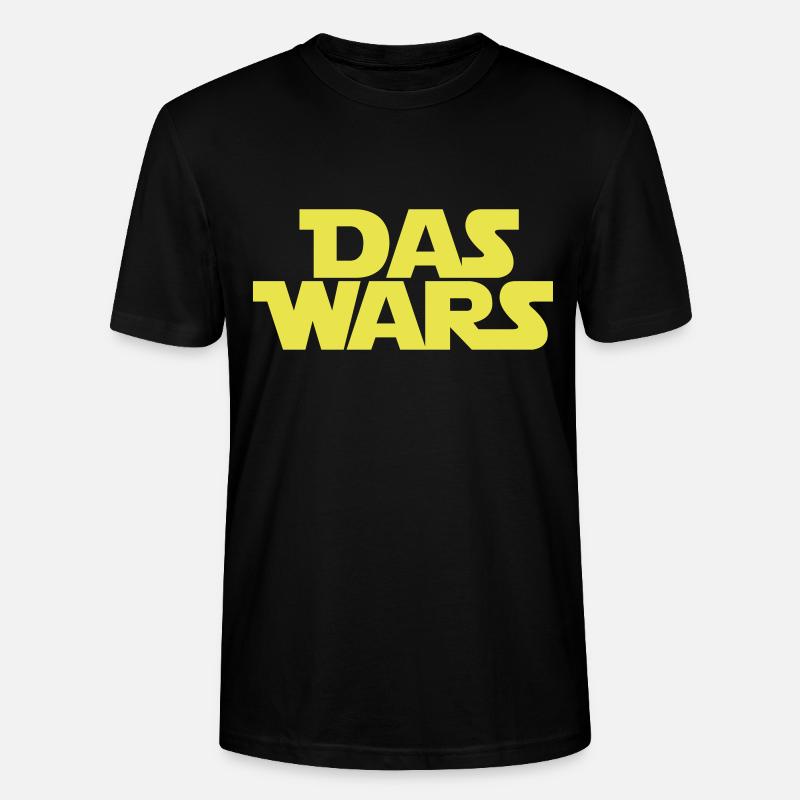 das wars Sci-Fi - Stanley/Stella Unisex Bio-T-Shirt CRAFTER - Schwarz