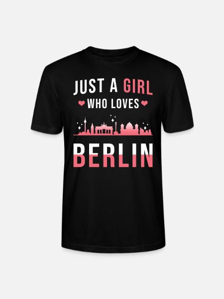Berlin - Stanley/Stella CRAFTER Unisex Organic T-Shirt - black
