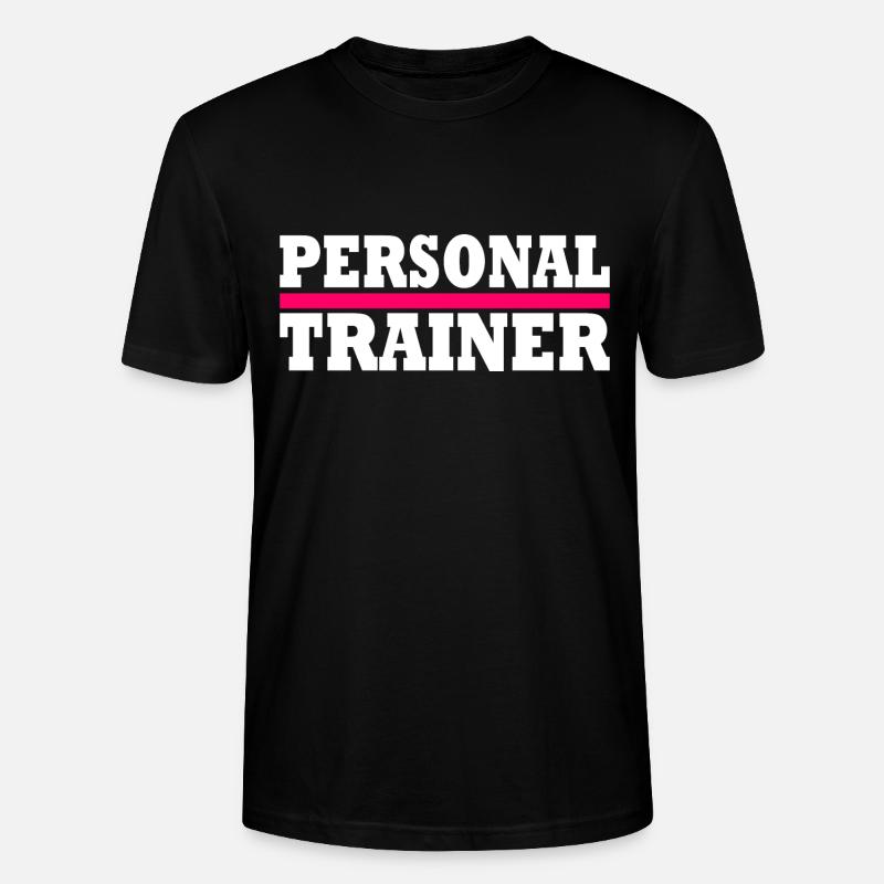 Personal trainer - Stanley/Stella Unisex Bio-T-Shirt CRAFTER - Schwarz