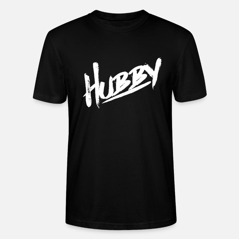 Hubby w - Stanley/Stella Unisex Bio-T-Shirt CRAFTER - Schwarz