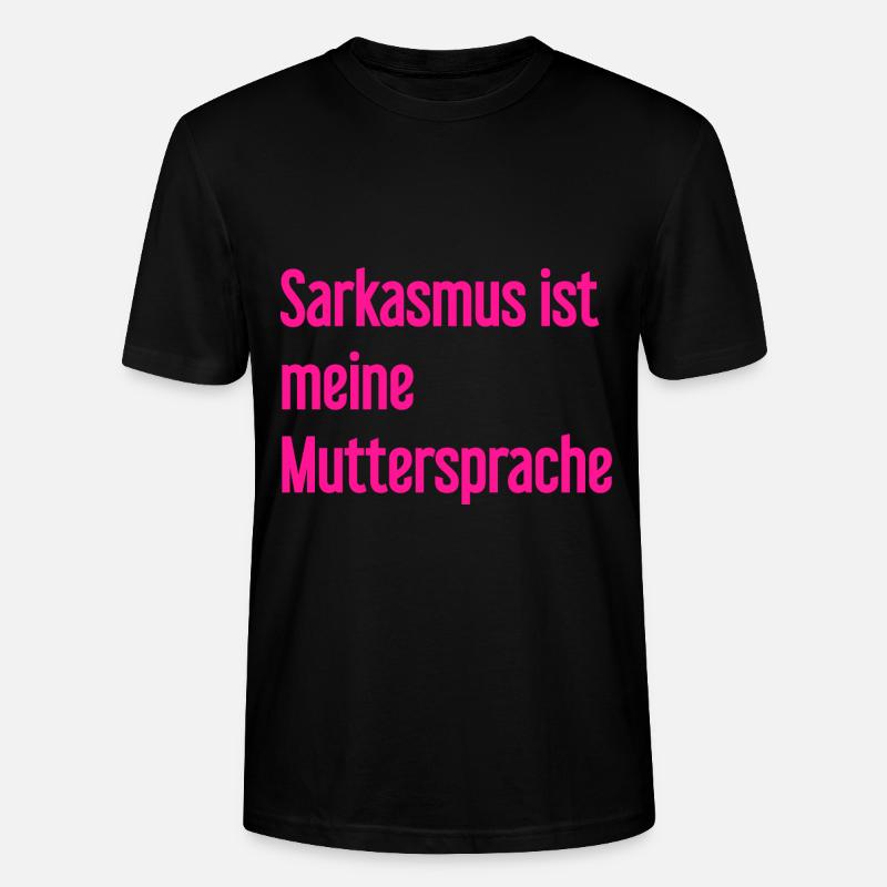 Sarkasmus-Profi - Stanley/Stella Unisex Bio-T-Shirt CRAFTER - Schwarz