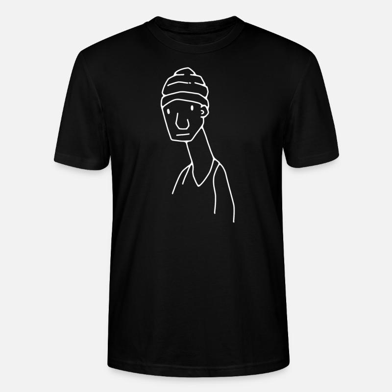 Komischer Typ - Stanley/Stella Unisex Bio-T-Shirt CRAFTER - Schwarz
