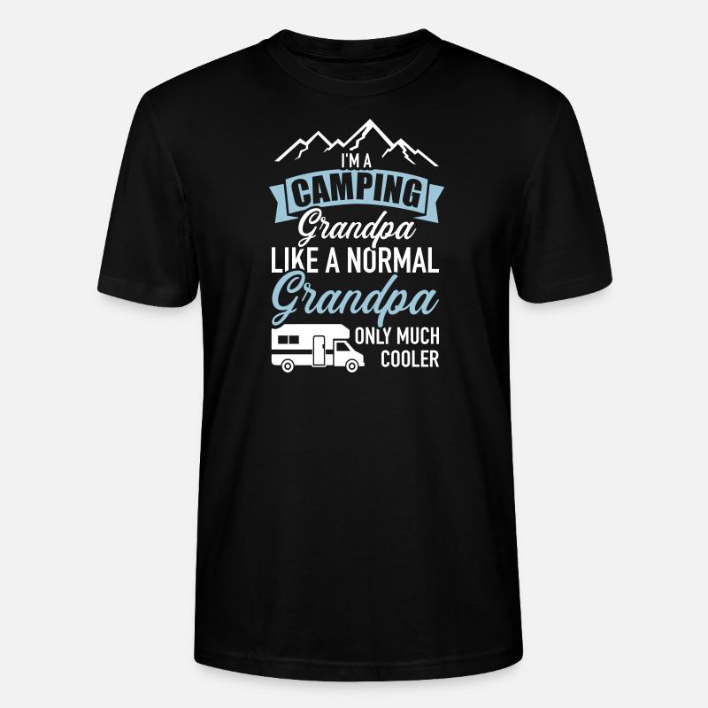 Campeur - T-shirt bio CRAFTER Stanley Stella Unisexe - noir