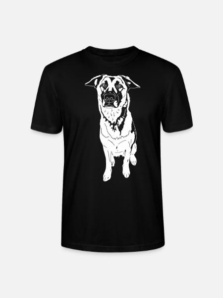 Malinois - Stanley/Stella Unisex Bio-T-Shirt CRAFTER - Schwarz