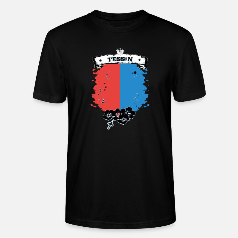 Tessin - Stanley/Stella Unisex Bio-T-Shirt CRAFTER - Schwarz