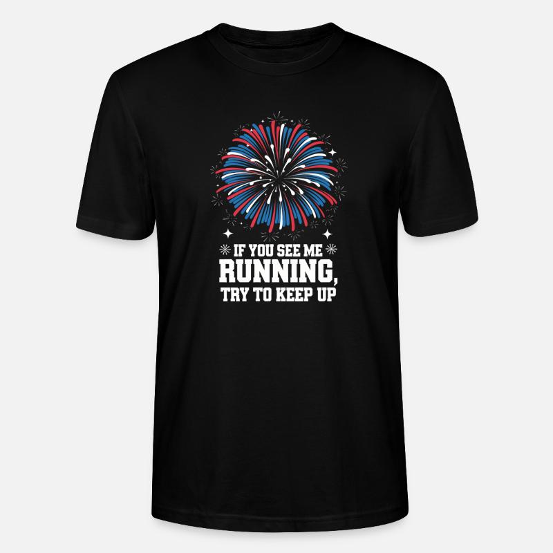 Pyrotechnics Fireworks Pyrotechnics - Stanley/Stella CRAFTER Unisex Organic T-Shirt - black