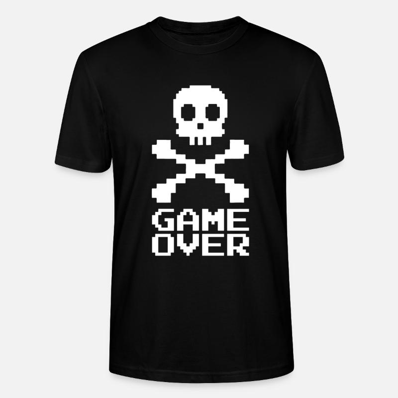 Fin de partie (blanc) - T-shirt bio CRAFTER Stanley Stella Unisexe - noir