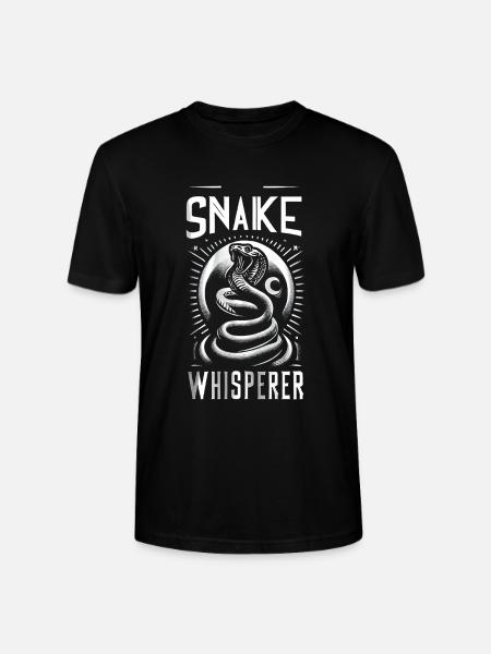 Snake Whisperer 6 - Stanley/Stella Unisex Bio-T-Shirt CRAFTER - Schwarz