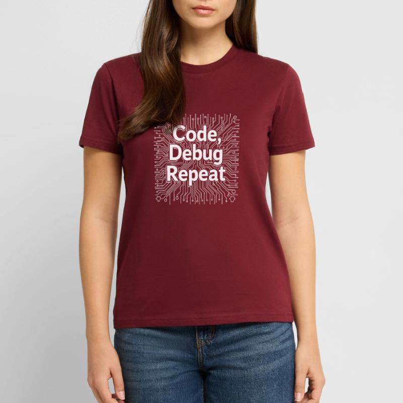 Code Debug Repeat - Software Engineer Stanley/Stella Unisex Bio-T-Shirt CRAFTER