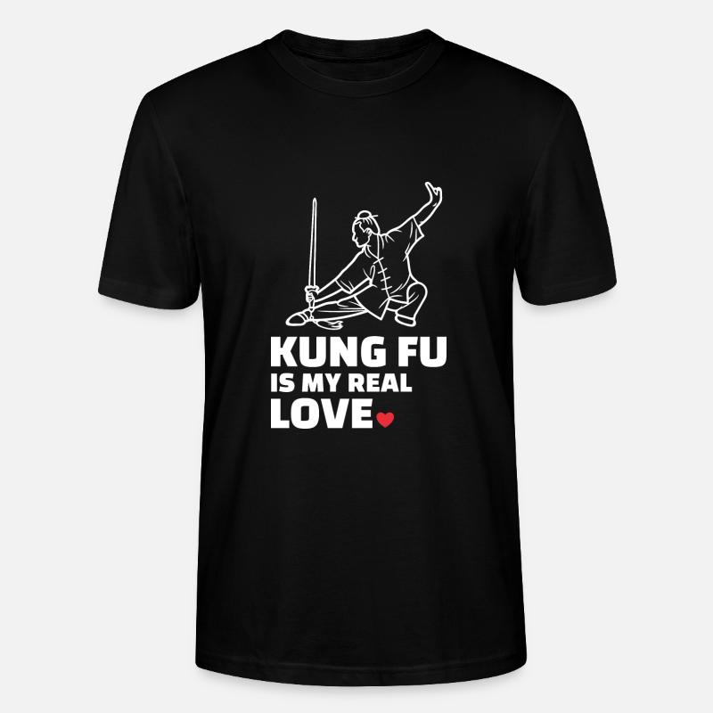 J’adore le Kung-Fu - T-shirt bio CRAFTER Stanley Stella Unisexe - noir