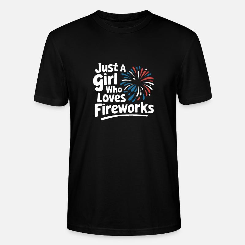 Pyrotechnie Feux d’artifice Pyrotechnie - T-shirt bio CRAFTER Stanley Stella Unisexe - noir