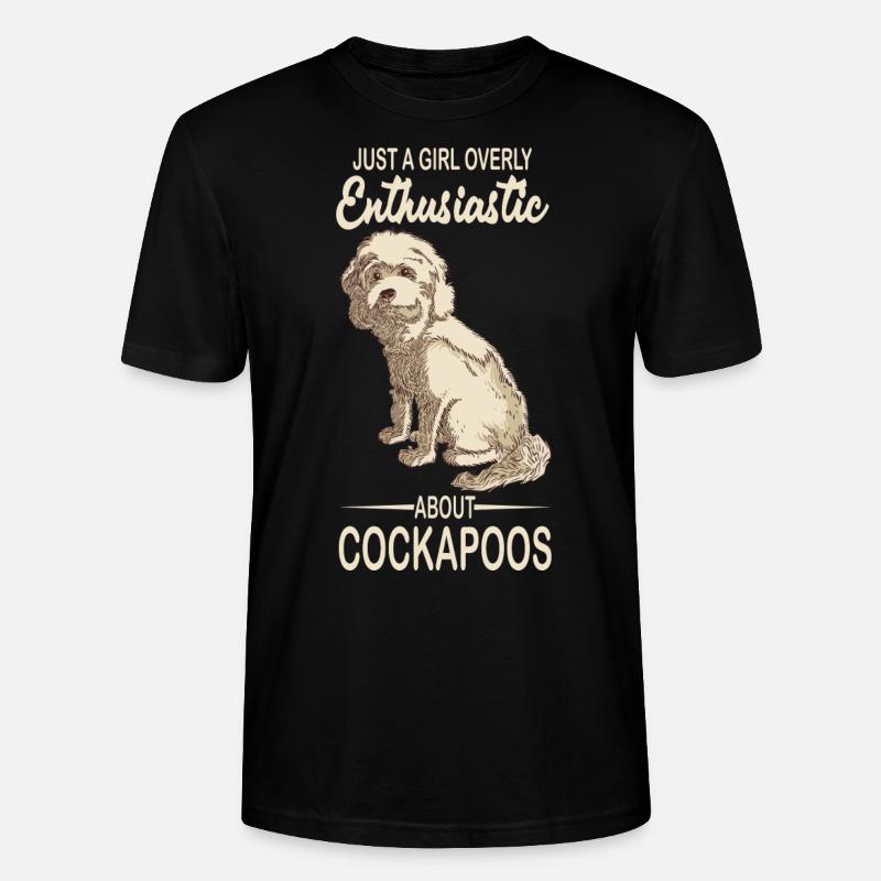 Cockapoo - Stanley/Stella Unisex Bio-T-Shirt CRAFTER - Schwarz