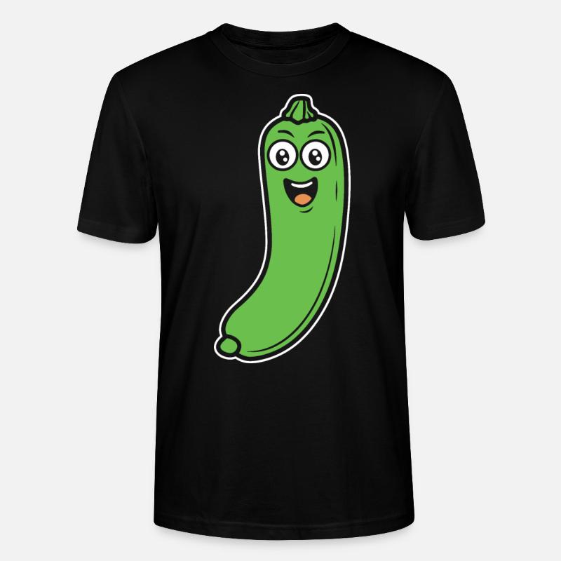 Zucchini - Stanley/Stella Unisex Bio-T-Shirt CRAFTER - Schwarz