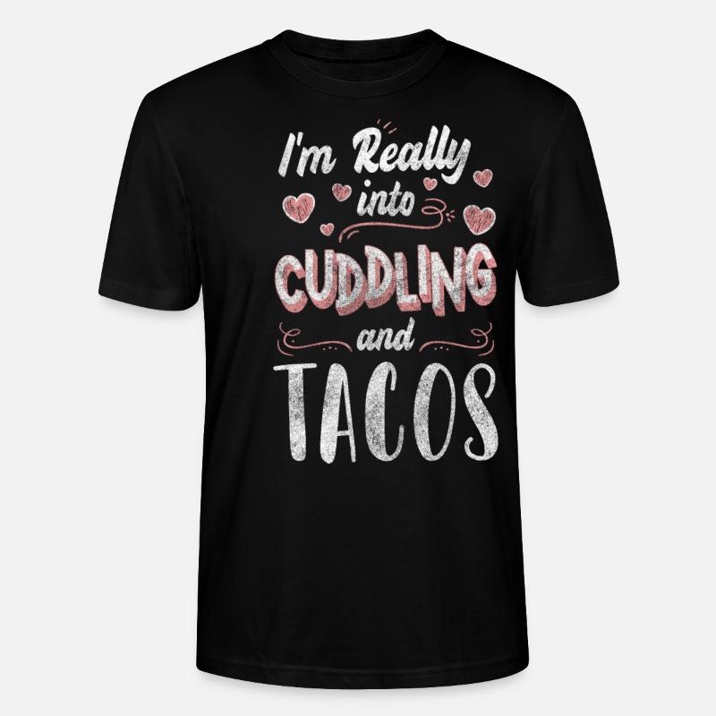 Relationship Partner Cuddly Tenderness - Stanley/Stella CRAFTER Unisex Organic T-Shirt - black