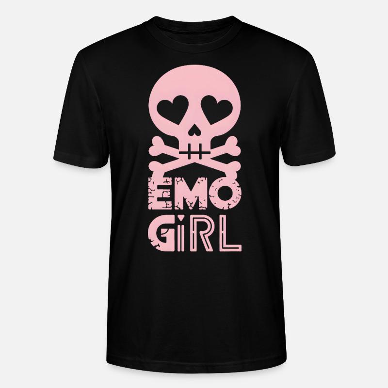 Emo Girl! - Stanley/Stella Unisex Bio-T-Shirt CRAFTER - Schwarz