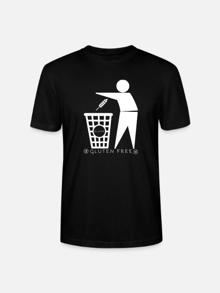 Gluten container (white) - Stanley/Stella CRAFTER Unisex Organic T-Shirt - black