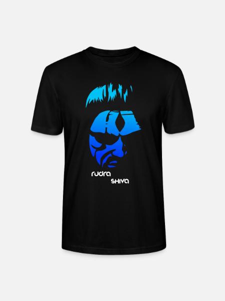 Rudra Shiva Gesicht - Stanley/Stella Unisex Bio-T-Shirt CRAFTER - Schwarz