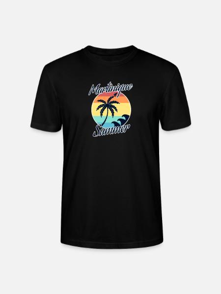 Martinique - Stanley/Stella CRAFTER Unisex Organic T-Shirt - black