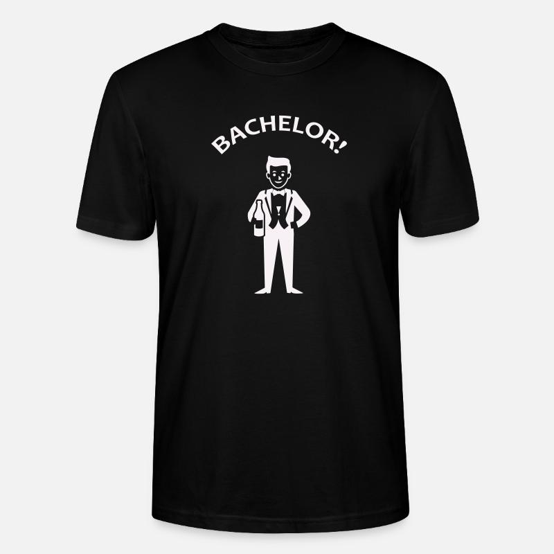 Feierlicher Junggesellenabschied Humor - Stanley/Stella Unisex Bio-T-Shirt CRAFTER - Schwarz