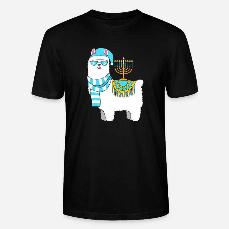 Hanoukka Hanoukka Hanoukka - T-shirt bio CRAFTER Stanley Stella Unisexe - noir