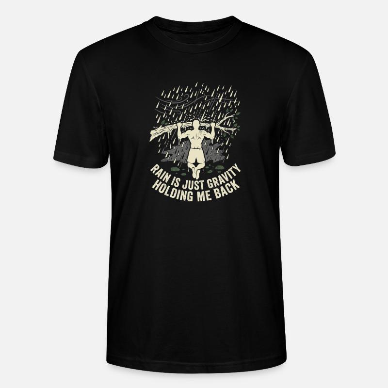 Calisthenics Gravity - Stanley/Stella Unisex Bio-T-Shirt CRAFTER - Schwarz
