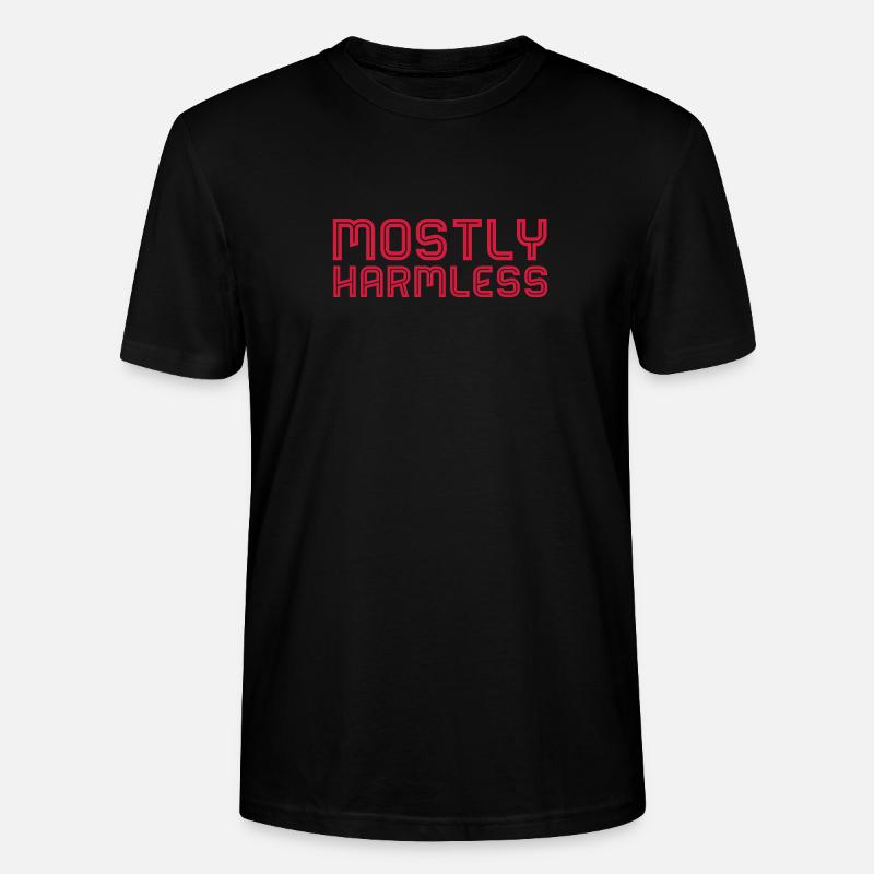 Mostly Harmless - Stanley/Stella Unisex Bio-T-Shirt CRAFTER - Schwarz