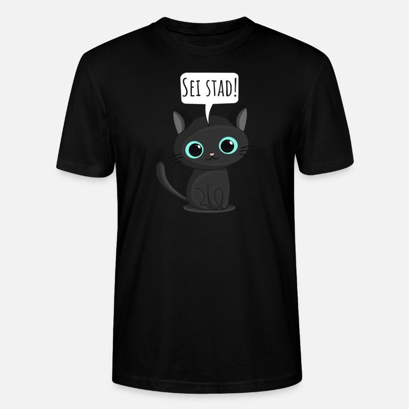 Sei stad! - Stanley/Stella Unisex Bio-T-Shirt CRAFTER - Schwarz
