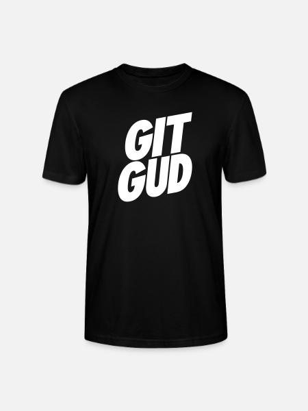 GIT GOD! - Stanley/Stella CRAFTER Unisex Organic T-Shirt - black