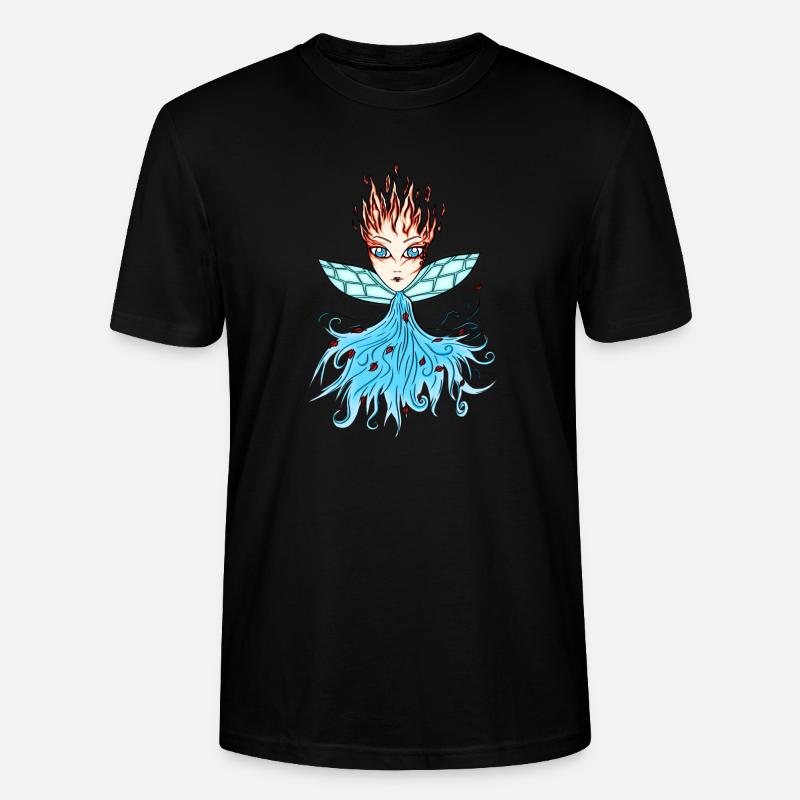 Feuer-fe Winde - Stanley/Stella Unisex Bio-T-Shirt CRAFTER - Schwarz