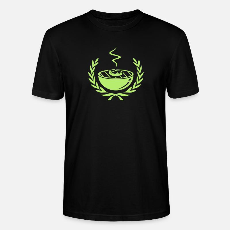 Barbecue - Stanley/Stella Unisex Bio-T-Shirt CRAFTER - Schwarz
