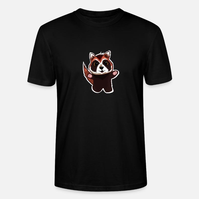 Panda - Stanley/Stella Unisex Bio-T-Shirt CRAFTER - Schwarz
