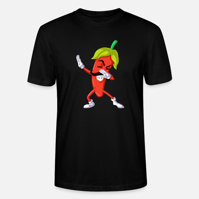 Pfeffer dabbing - Stanley/Stella Unisex Bio-T-Shirt CRAFTER - Schwarz