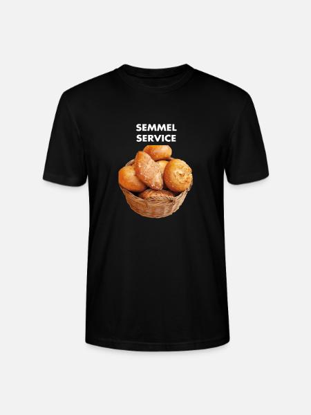 Semmel Service - Stanley/Stella Unisex Bio-T-Shirt CRAFTER - Schwarz