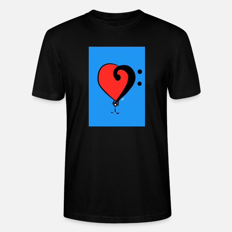 Niedrige Kuoro - Stanley/Stella Unisex Bio-T-Shirt CRAFTER - Schwarz