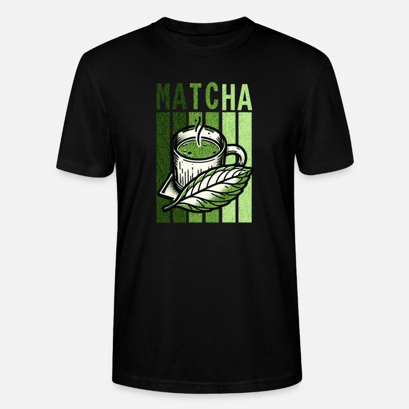 Matchastyle Rétro - T-shirt bio CRAFTER Stanley Stella Unisexe - noir