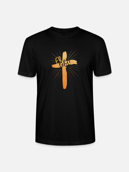 Er lebt - Stanley/Stella Unisex Bio-T-Shirt CRAFTER - Schwarz