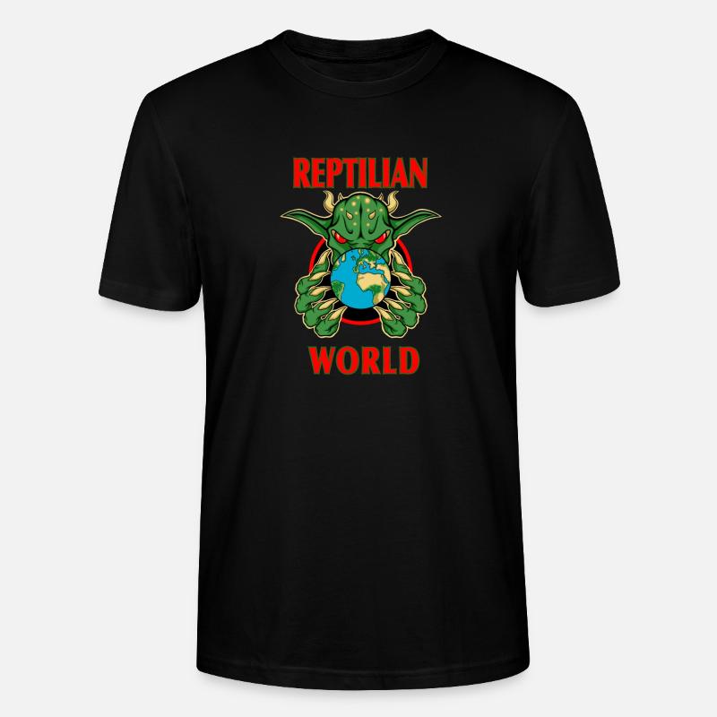 REPTILISCH - Stanley/Stella Unisex Bio-T-Shirt CRAFTER - Schwarz