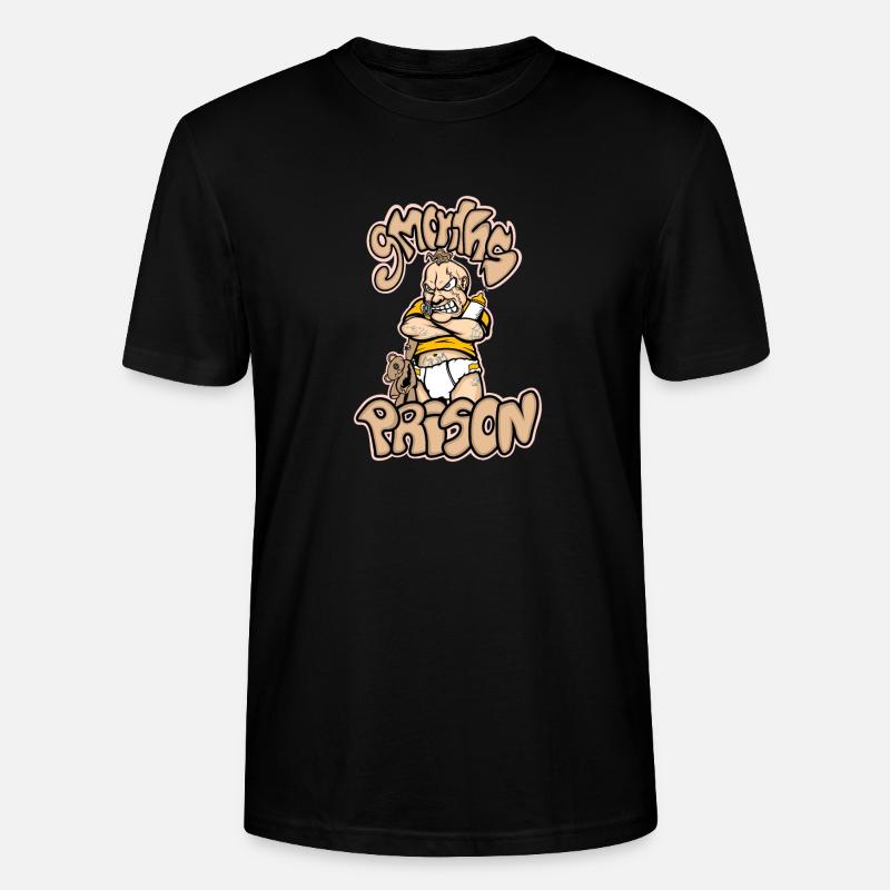 9 Monate - Stanley/Stella Unisex Bio-T-Shirt CRAFTER - Schwarz