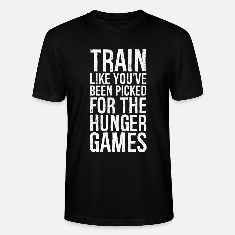 train like you've been picked - Stanley/Stella Unisex Bio-T-Shirt CRAFTER - Schwarz