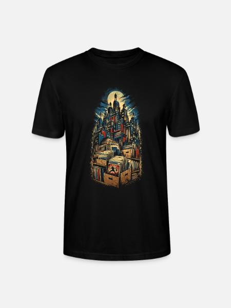 Comic Collector - Stanley/Stella CRAFTER Unisex Organic T-Shirt - black