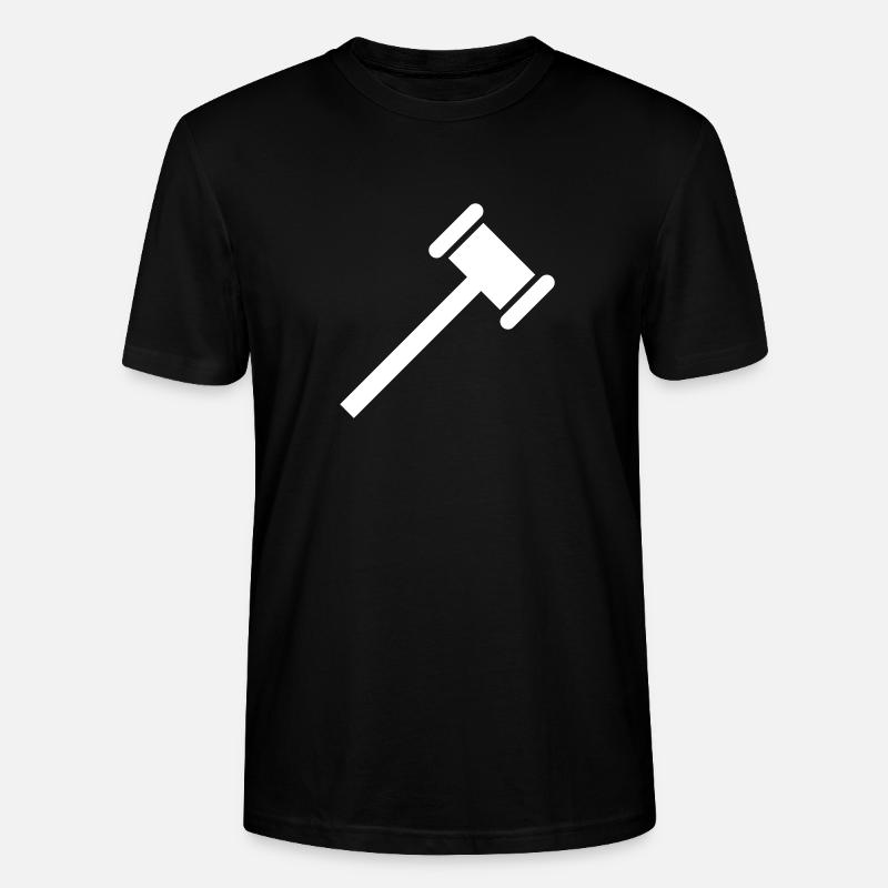 richter hammer - Stanley/Stella Unisex Bio-T-Shirt CRAFTER - Schwarz