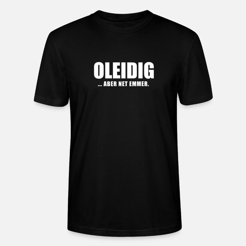 Oleidig - Stanley/Stella Unisex Bio-T-Shirt CRAFTER - Schwarz