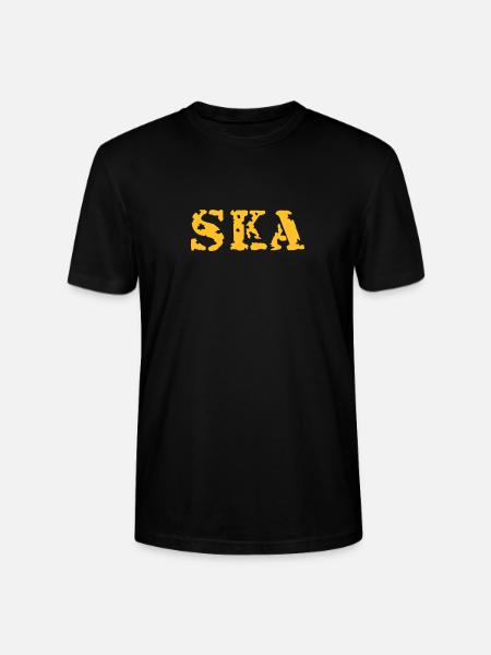 Ska - Stanley/Stella Unisex Bio-T-Shirt CRAFTER - Schwarz