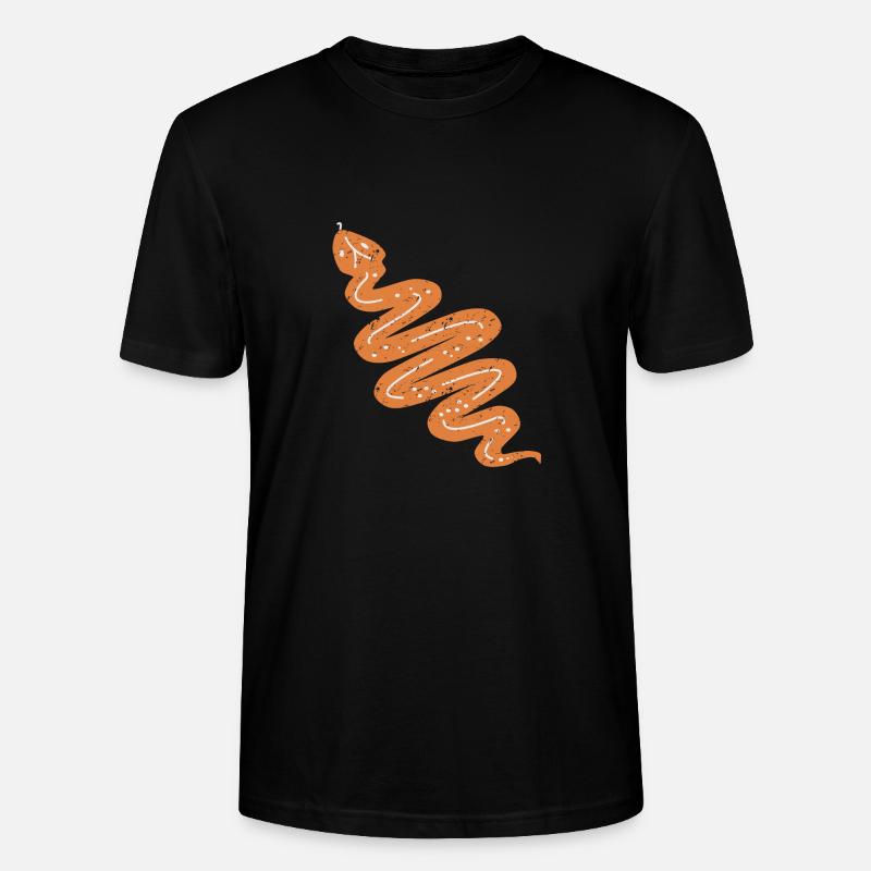 DOWN UNDER SNAKE - Stanley/Stella Unisex Bio-T-Shirt CRAFTER - Schwarz