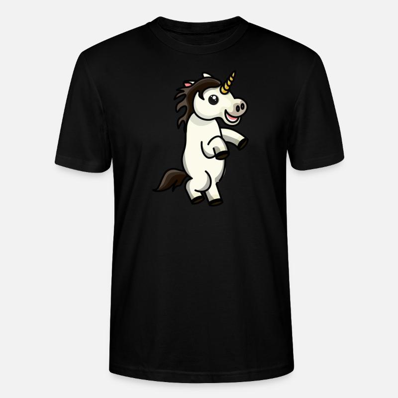 Licorne - T-shirt bio CRAFTER Stanley Stella Unisexe - noir