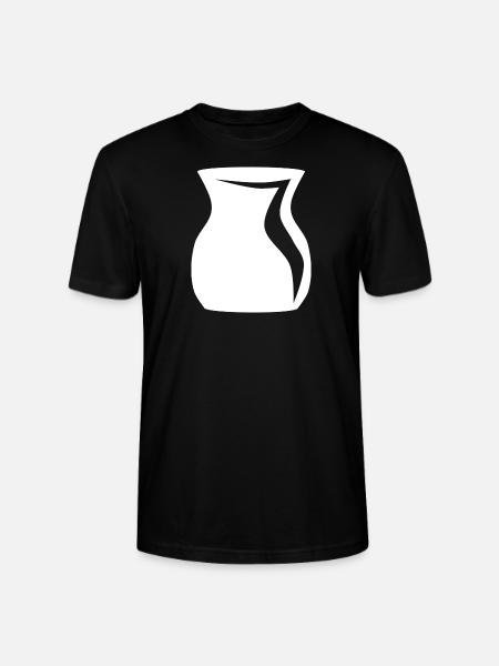 urn - Stanley/Stella CRAFTER Unisex Organic T-Shirt - black