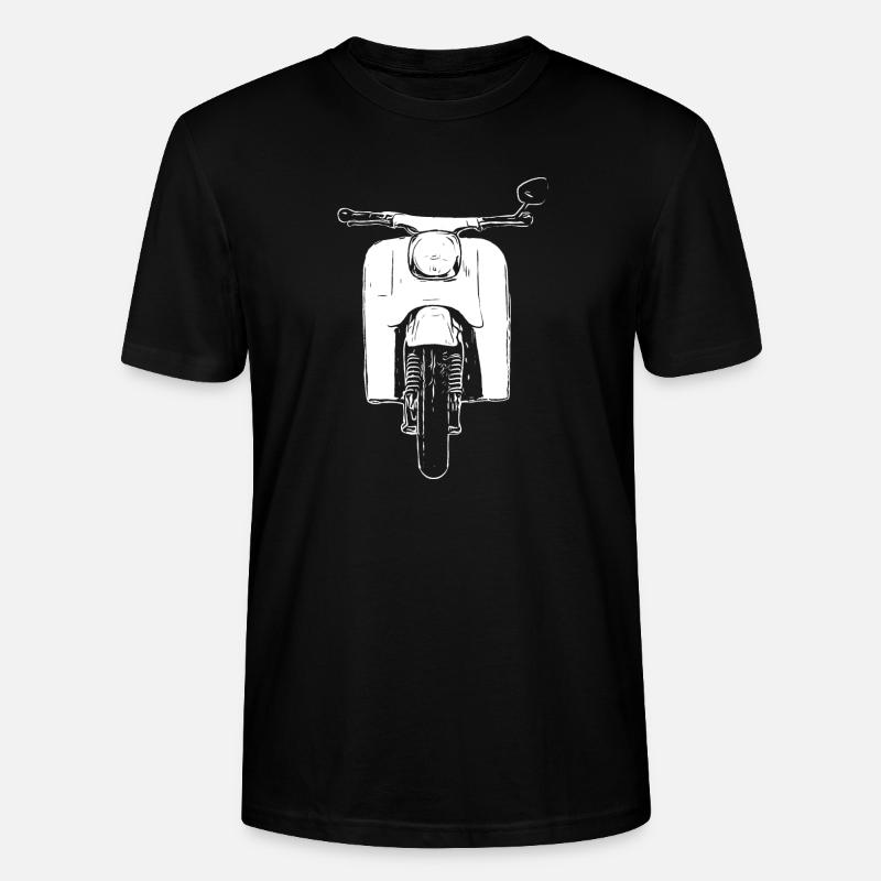 Schwalbe KR51 / Schwalbenfahrer / Ostalgie / Mofa - Stanley/Stella Unisex Bio-T-Shirt CRAFTER - Schwarz