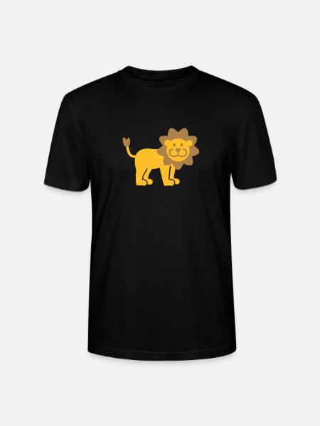 Lion - T-shirt bio CRAFTER Stanley Stella Unisexe - noir