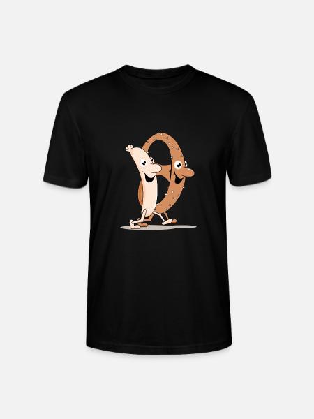 brezn und weisswurscht - Stanley/Stella Unisex Bio-T-Shirt CRAFTER - Schwarz