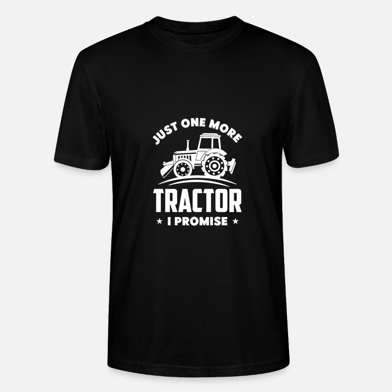 Nur noch ein Traktor, versprochen - (2) - Stanley/Stella Unisex Bio-T-Shirt CRAFTER - Schwarz